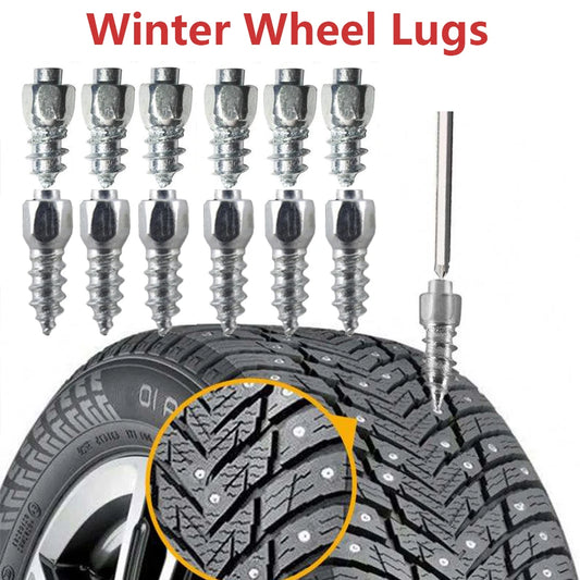 100pcs/200pcs Wheel Lugs Bicycle Winter Anti-slip Wear-resistant Tungsten Steel 4*9mm/4*12mm Anti-skid bike tire snow tire spike